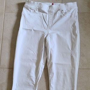 Spanx White Skinny Jeans